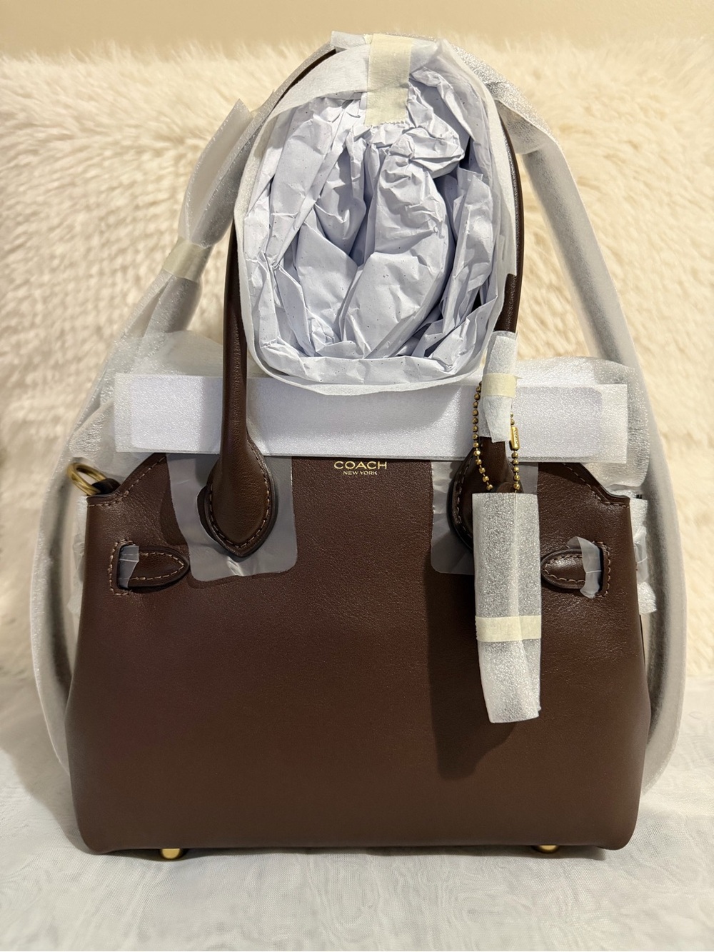 Coach Empire Carryall Bag 21 (MAPLE)